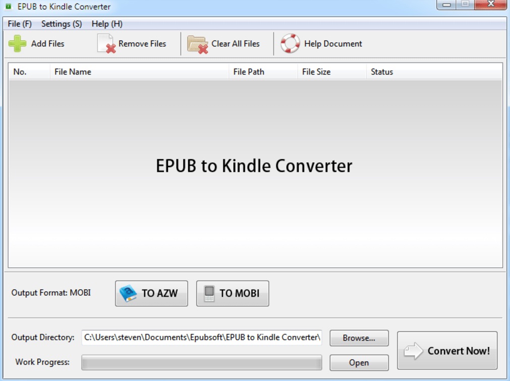 Cómo convertir un archivo EPUB a MOBI