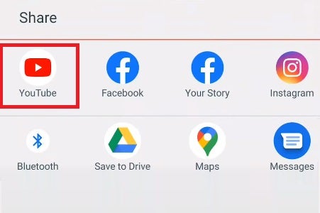 Compartir un vídeo de KineMaster con YouTube