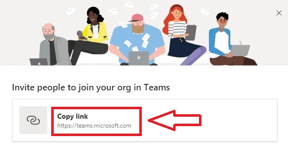 Invitación a Microsoft Teams
