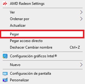 Cómo pegar un archivo