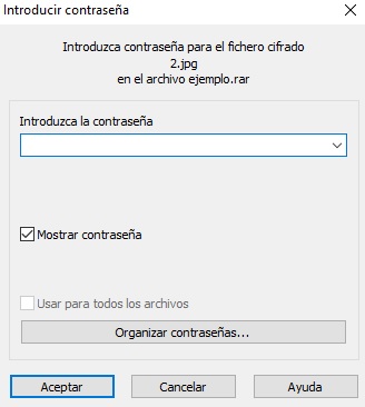 WinRAR: Cómo quitar la contraseña de un archivo
