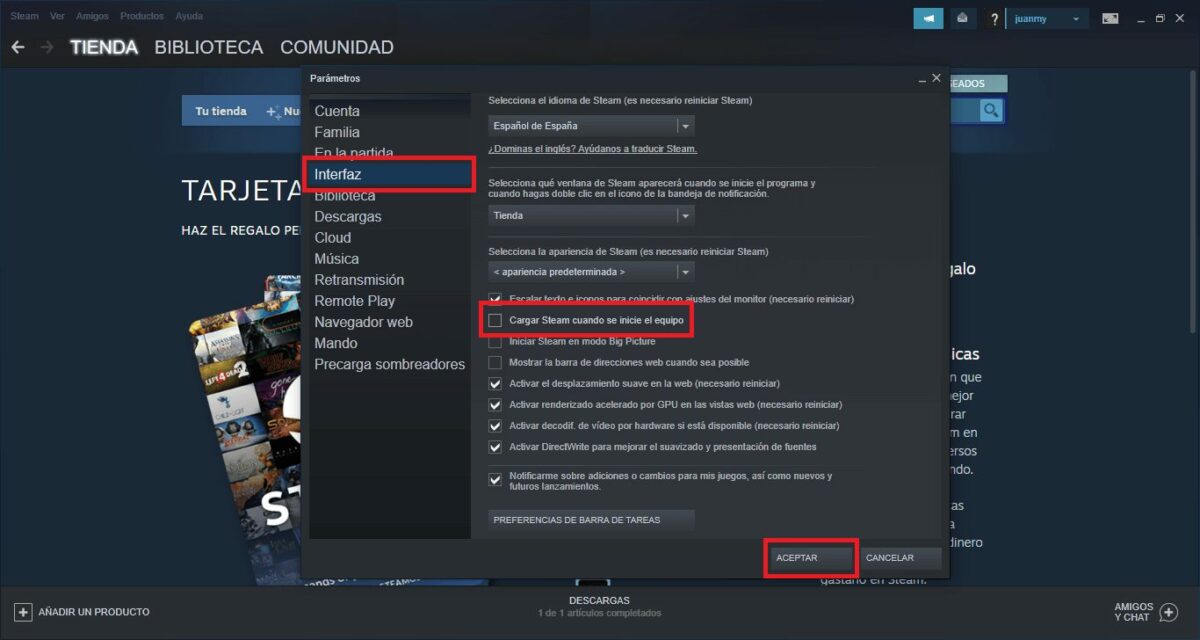 Cómo hacer que Steam no se inicie automáticamente