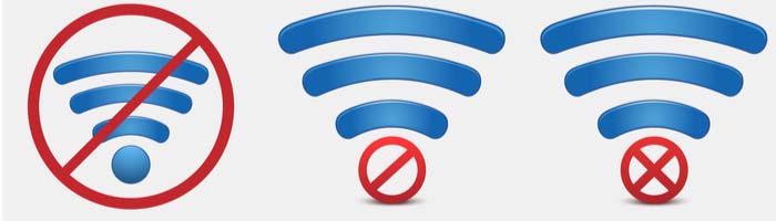 Sin conexión WiFi