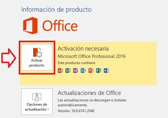 Activar Office