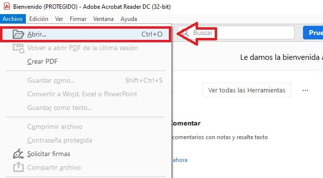 Abrir archivo PDF