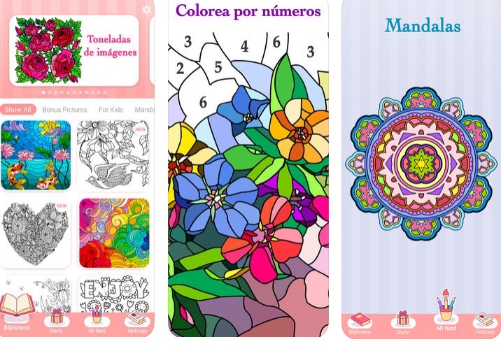 Los mejores juegos de pintar para móvil y tableta