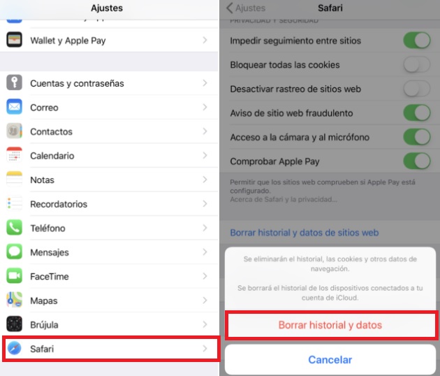 Cómo limpiar la caché de tu iPhone