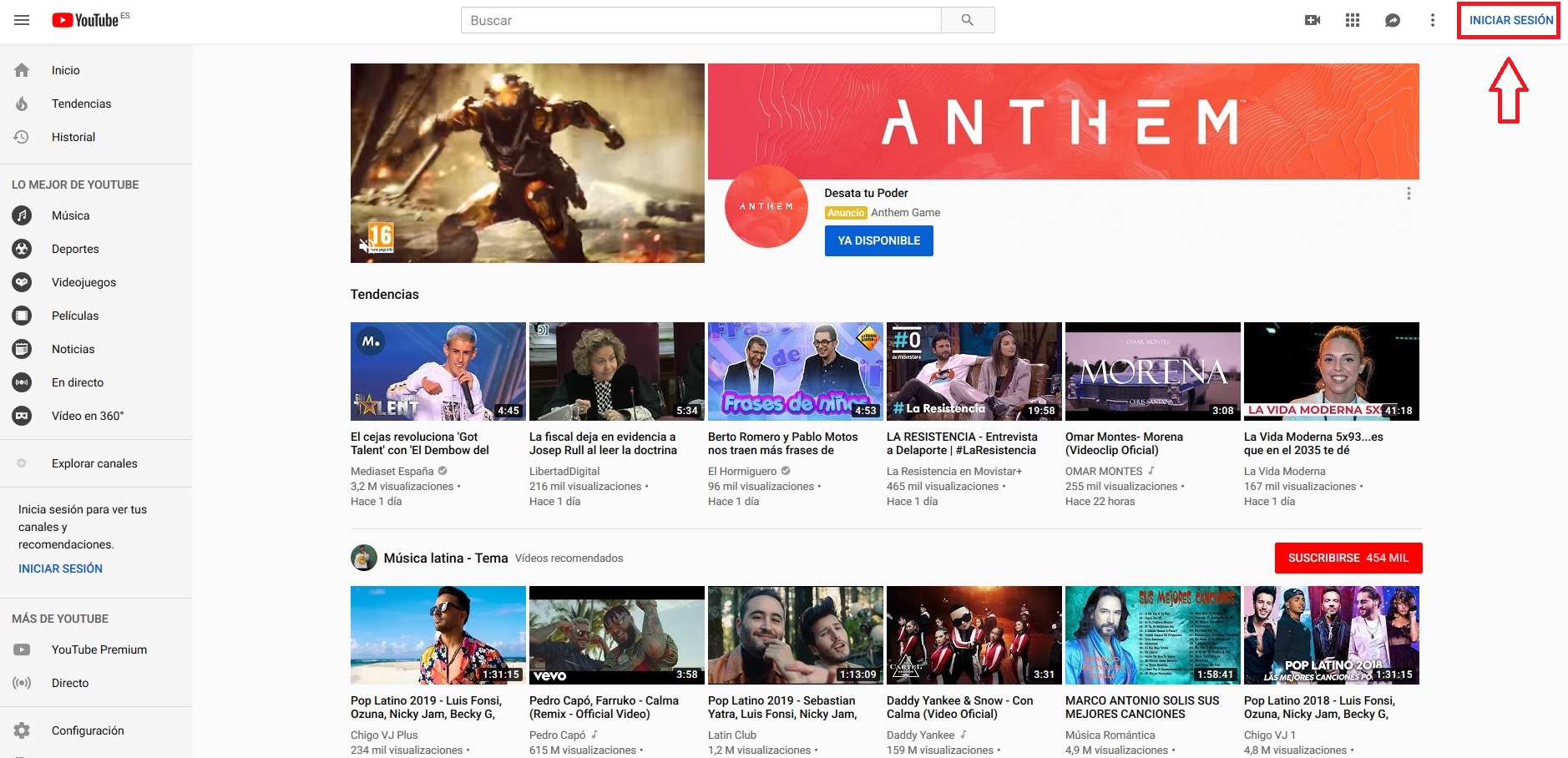 Cómo crear un canal de YouTube