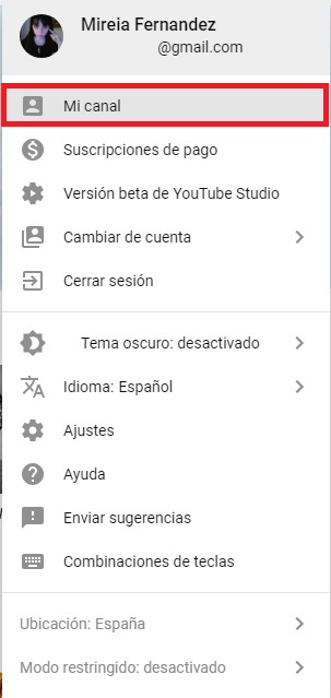 Cómo crear un canal de YouTube