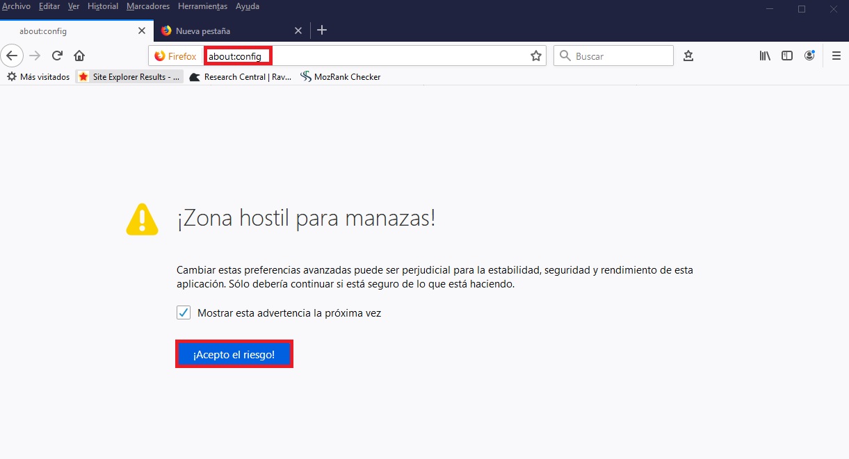 Firefox: Solución a "SEC ERROR OCSP INVALID SIGNING CERT"