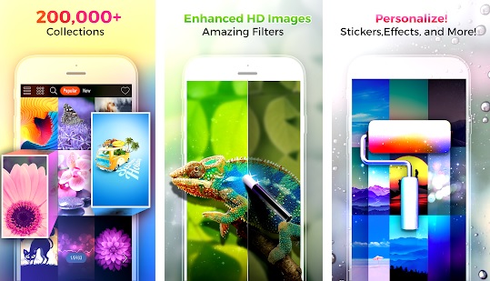 5 apps gratis de fondos de pantalla para Android