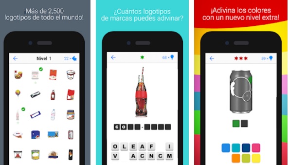Pantallas de Logoquiz