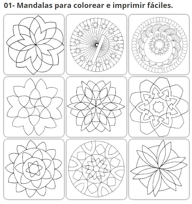 Página de Mandalaweb