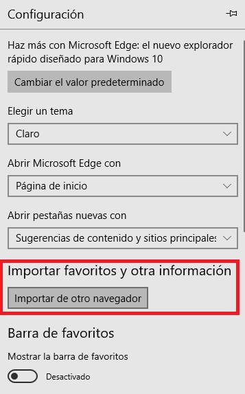 Cómo exportar e importar los favoritos de Edge