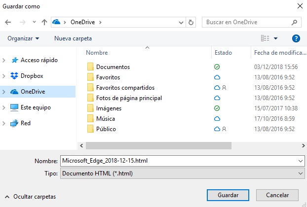 Cómo exportar e importar los favoritos de Edge