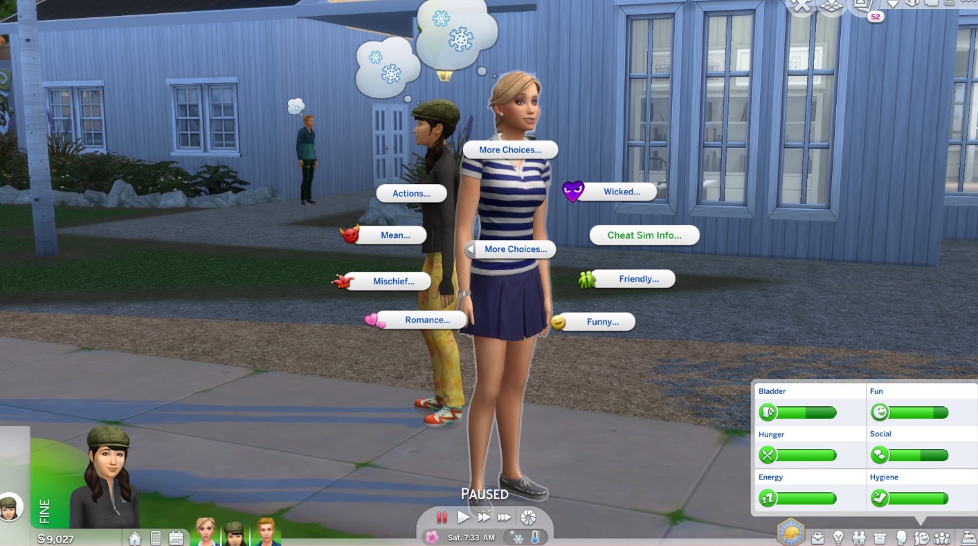 Mod More CAS Traits for Sims para Los Sims 4
