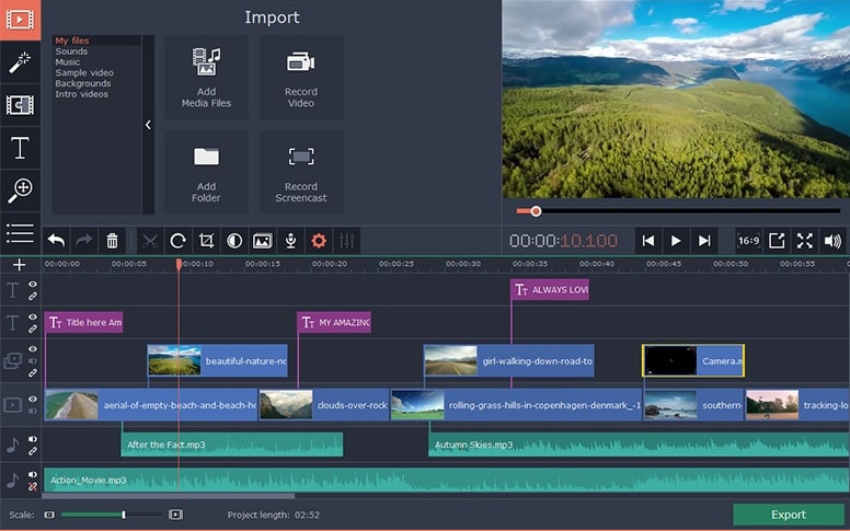 5 editores de vídeo parecidos a iMovie para Windows