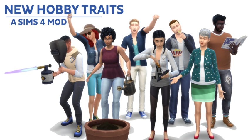 Mod New Hobby Traits para Los Sims 4