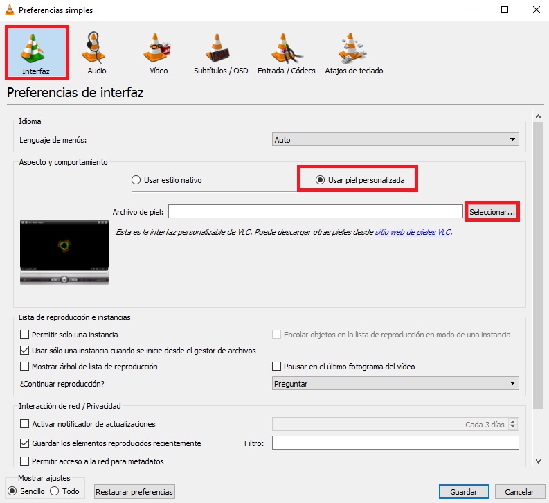 VLC Media Player: Aprende a cambiar su apariencia e interfaz