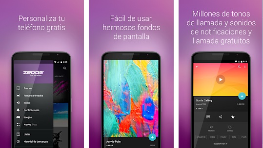 5 apps gratis de fondos de pantalla para Android