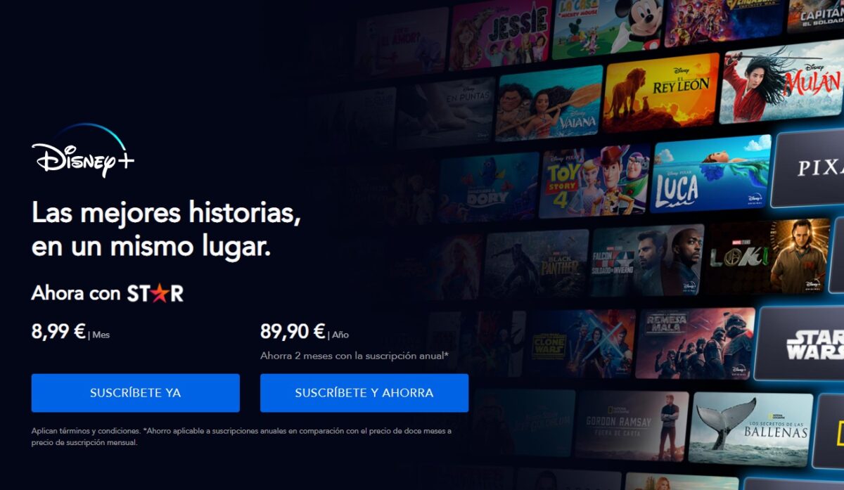 Iniciar sesión en Disney+