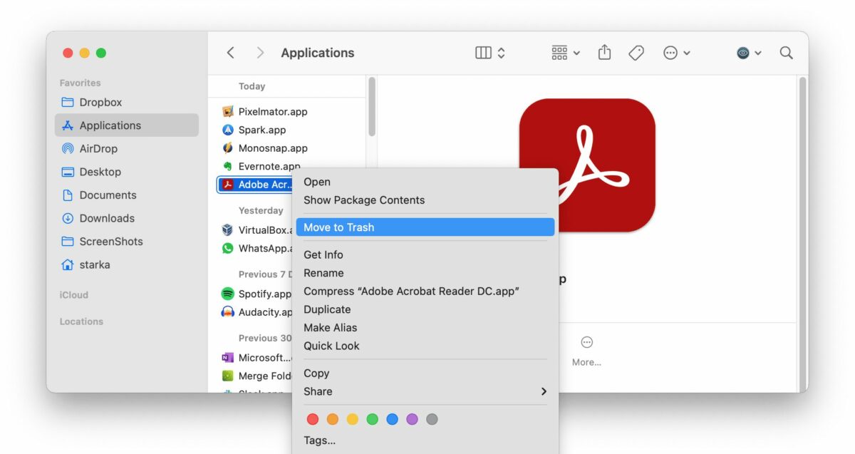 Cómo desinstalar Adobe Reader