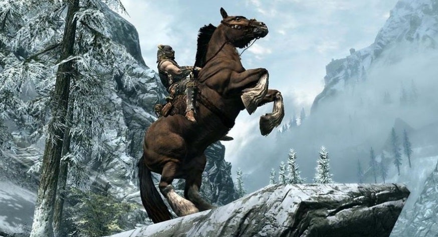 Caballo de Skyrim