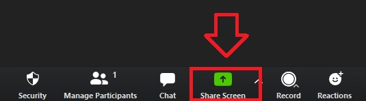 Cómo compartir tu pantalla en Zoom
