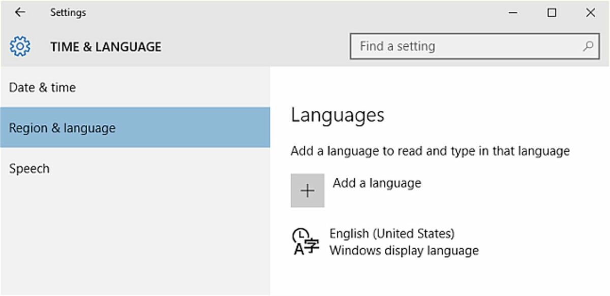 Cómo cambiar el idioma de Windows 10