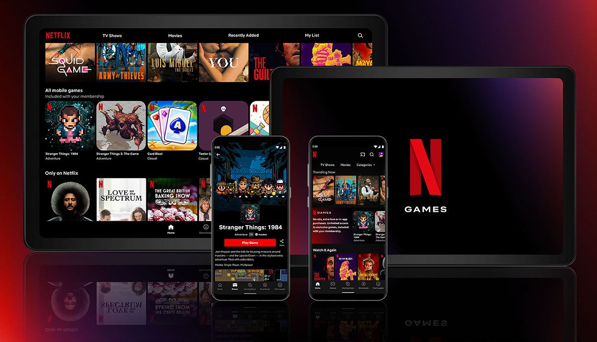 Netflix videojuegos