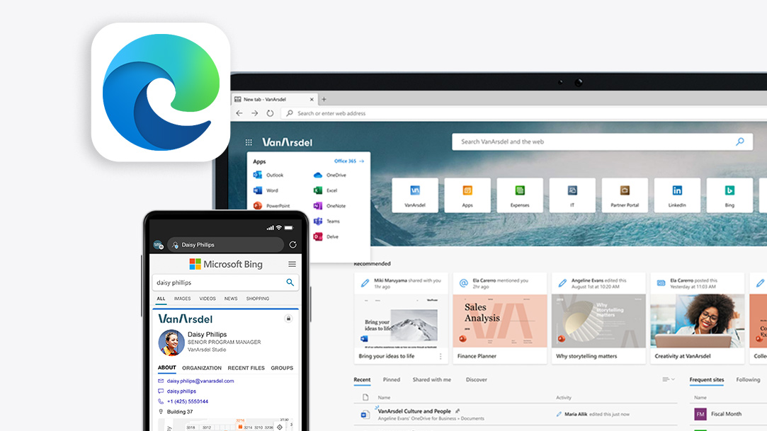 Microsoft Edge se convertirá en una herramienta de trabajo híbrida