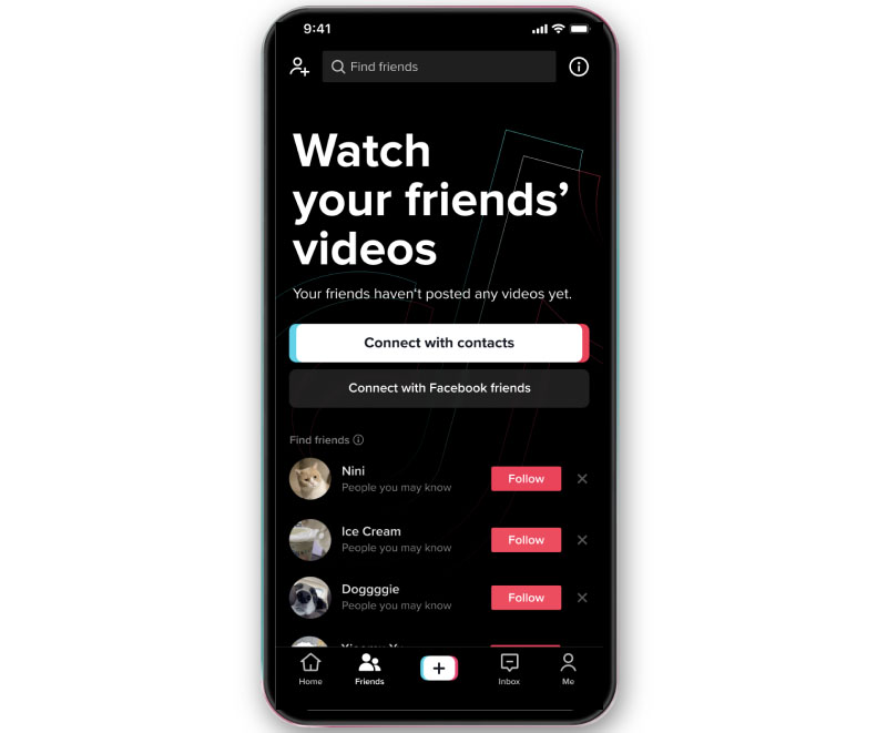 TikTok continúa con la implementación de la pestaña “Amigos”