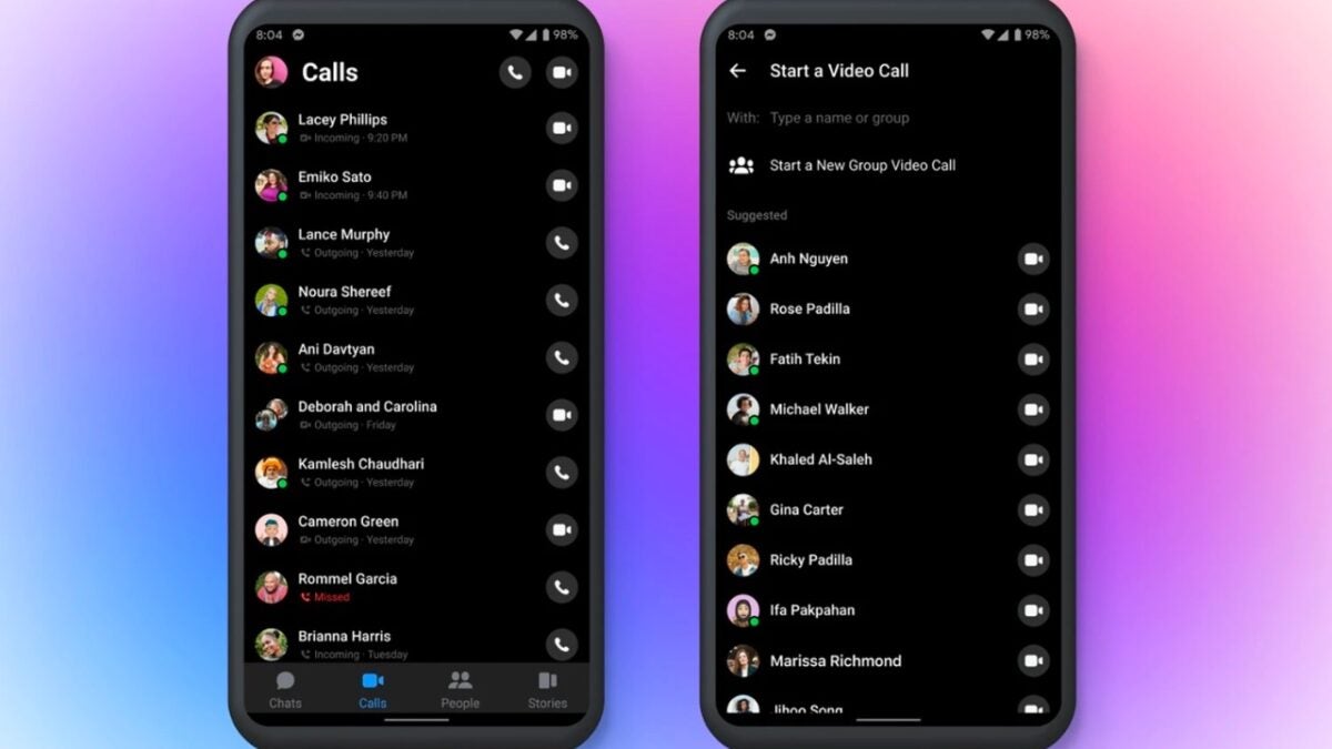 Ahora podrás llamar con Facebook Messenger al igual que en WhatsApp