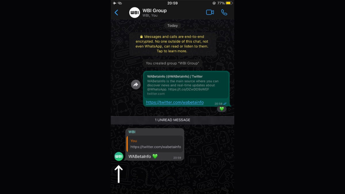 Las fotos de perfil llegan a los chats de grupo de WhatsApp