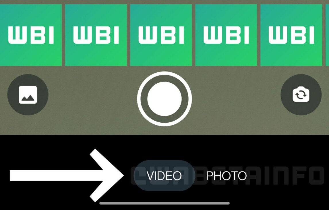 Así se verá la cámara de WhatsApp