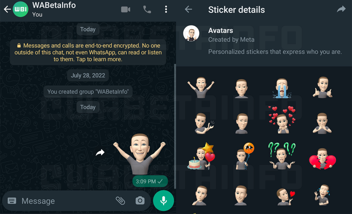 Mira cómo será tu nuevo avatar en WhatsApp