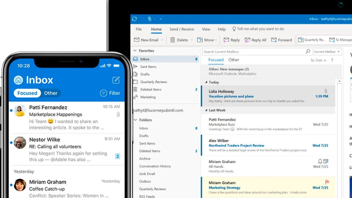 La nueva actualización de Microsoft Outlook traerá de vuelta elementos “retro”