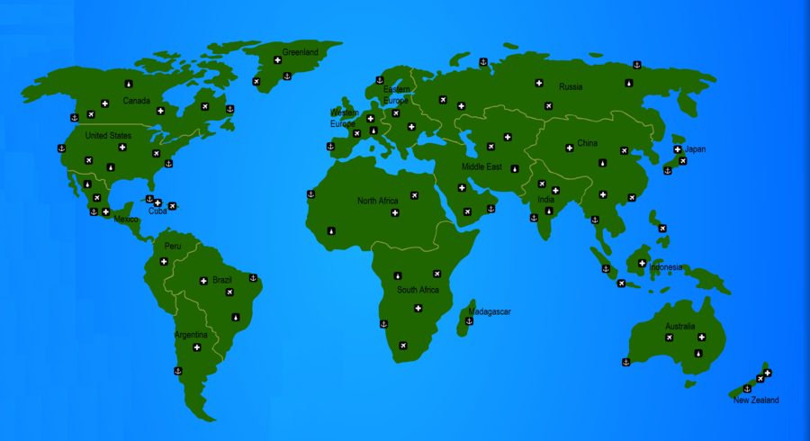 Interfaz de Pandemic 2