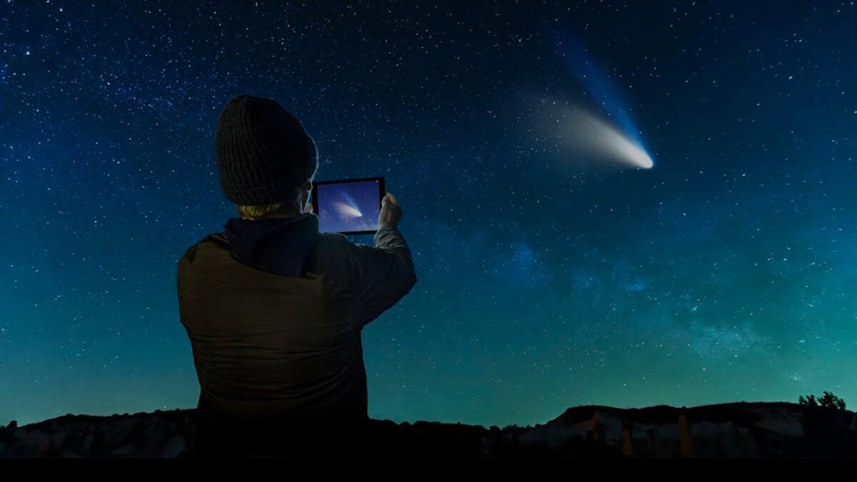 sky map cometa