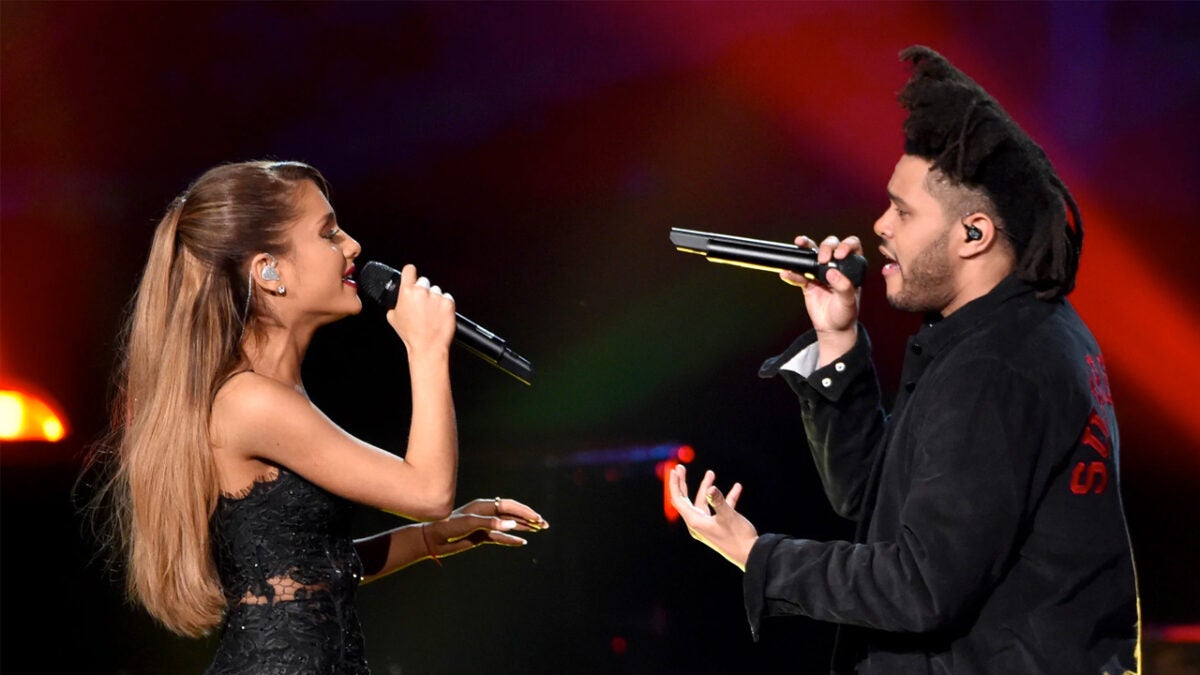 ariana grande the weeknd