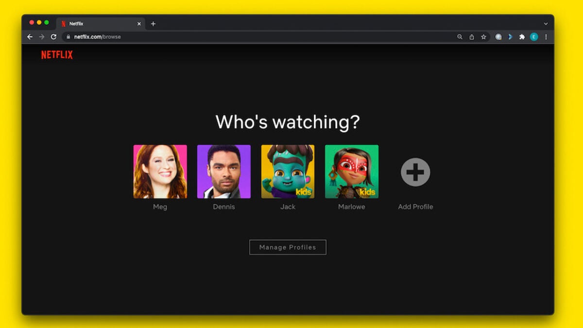 netflix compartir cuenta