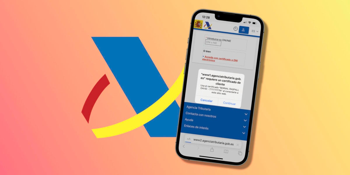 Cómo instalar y utilizar el certificado digital de la Agencia Tributaria en un iPhone, iPad o Mac con Safari