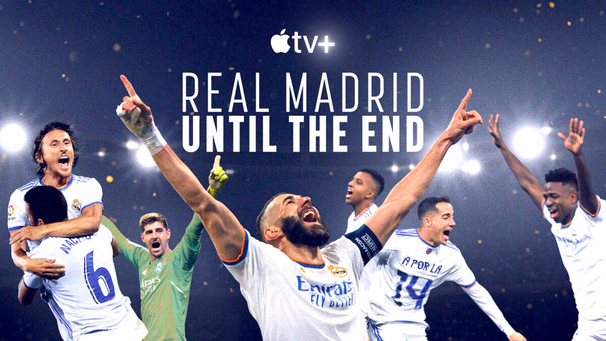 El Real Madrid nos regala un mes gratis de Apple TV+ para ver su documental