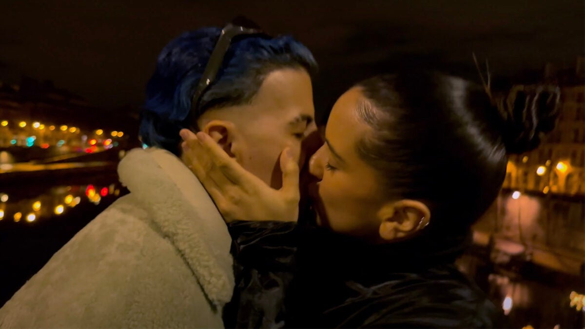 beso rosalia rauw alejandro