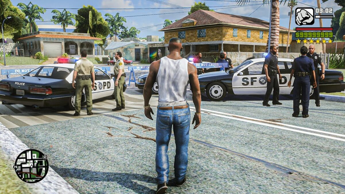 gta san andreas unreal 5