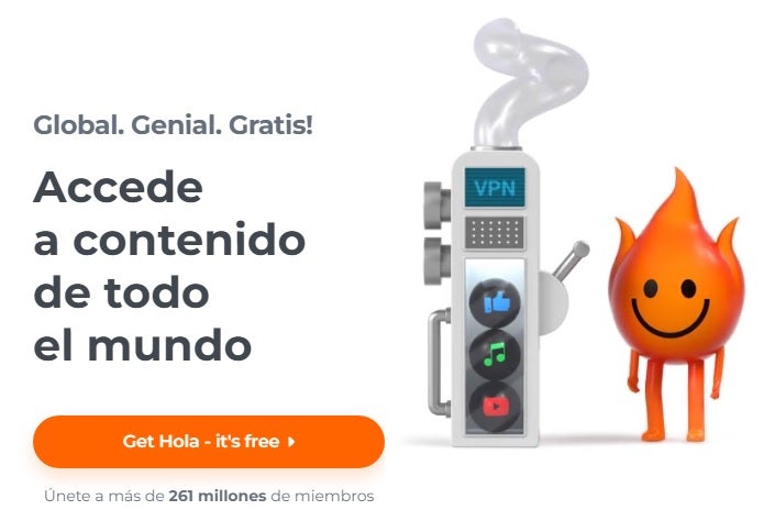 Logotipo de Hola VPN