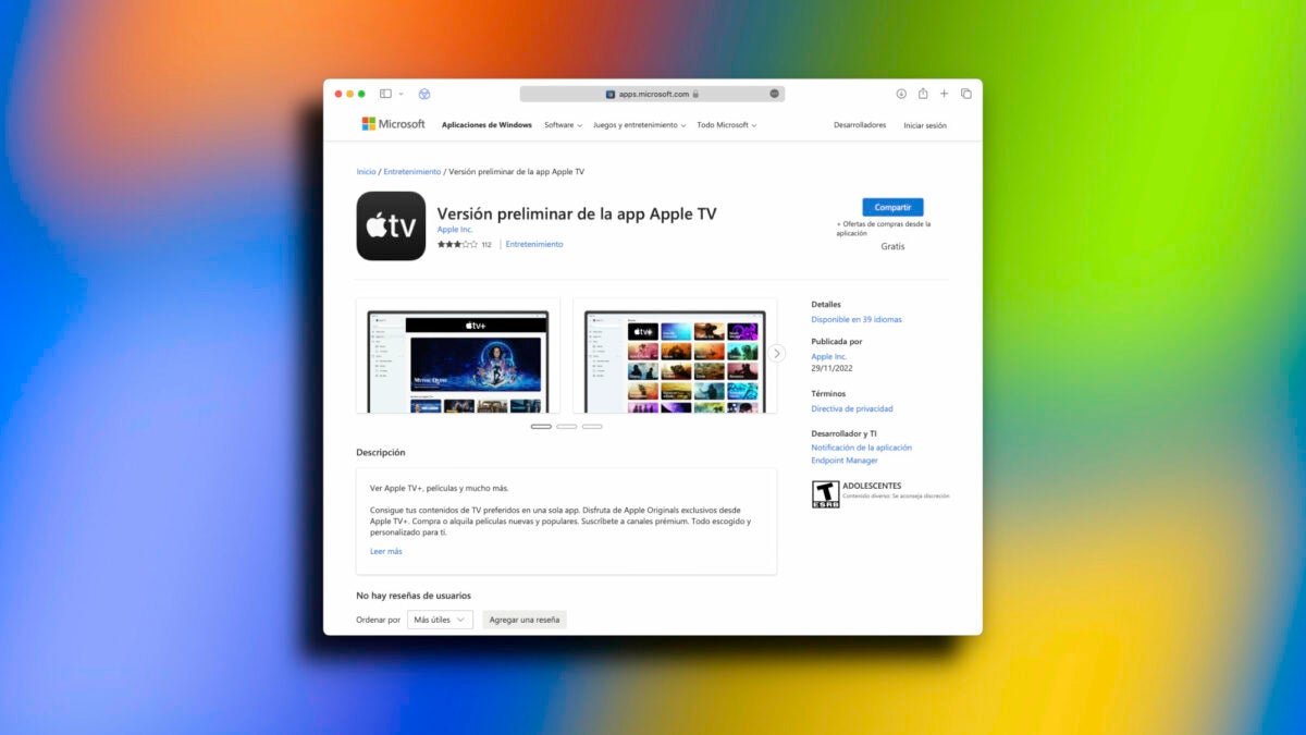 Apple Music y Apple TV se actualizan en Windows: estas son las novedades