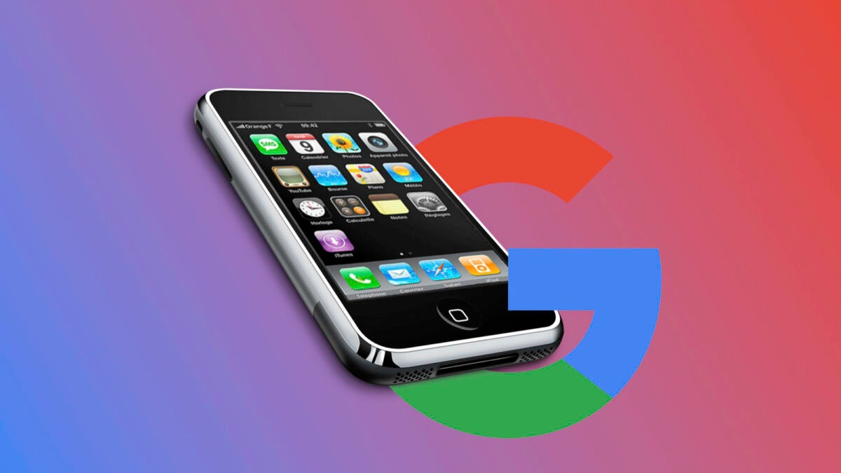¿Sabías que Google jugaba con el iPhone en 2007?