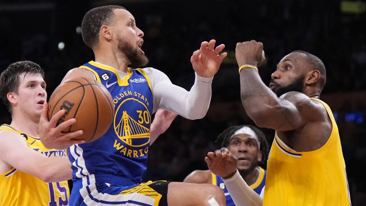 Lakers vs Warriors y Curry contra Lebron