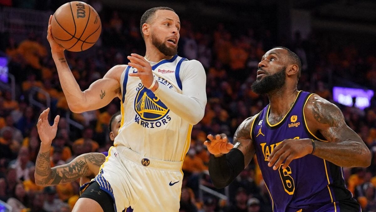 Lebron vs Curry en la NBA